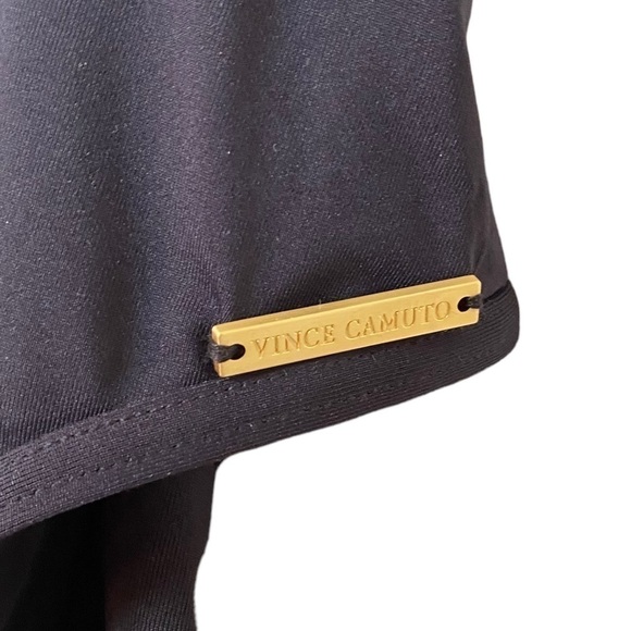 Vince Camuto Mesh Insert Black One Piece Swimsuit - Picture 12 of 15